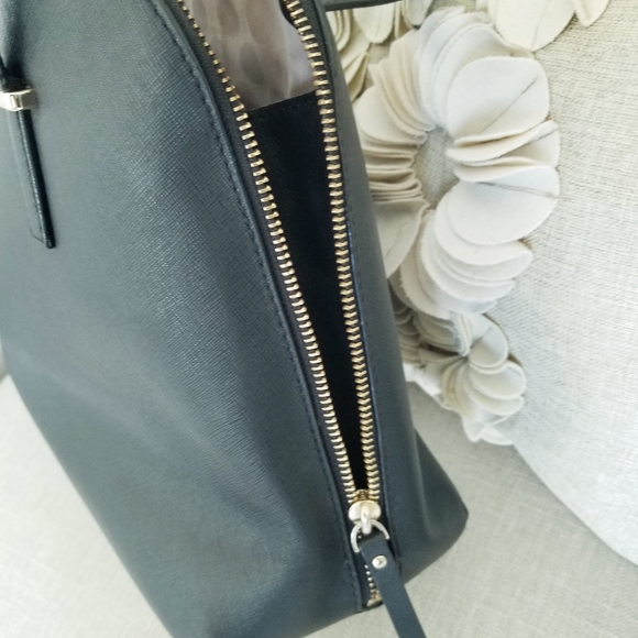 Kate Spade NY Cedar Street Maise Dome Satchel Shoulder Handbag Black Designer - Picture 6 of 16